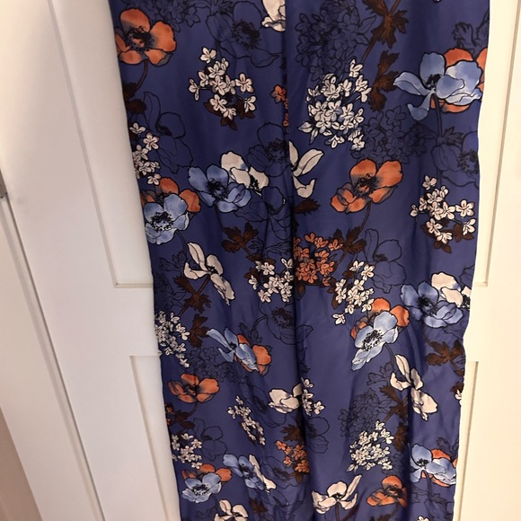 PART TWO Floral Silk Wide Leg Trousers Size S - Picture 2 of 6